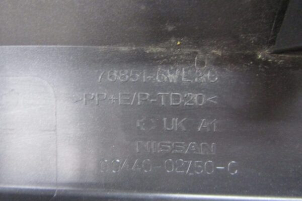 Zijskirt Dorpellijst Links Nissan Leaf II ZE1 17- 76851 6wl2 gg440-0275c-c Dorpel P15945