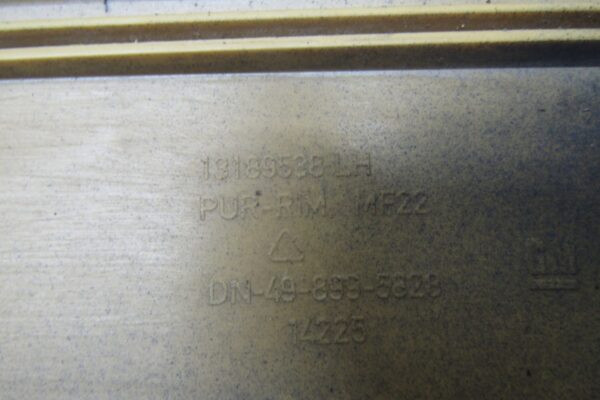 Zijskirt Dorpellijst Links Opel Astra 3 III H OPC 04-14 HB 13189538 Dorpel P15289