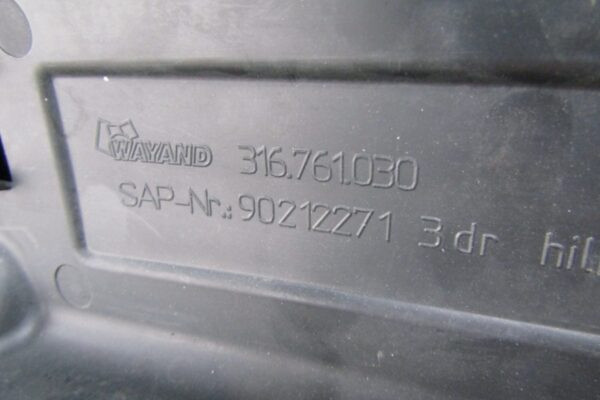 Zijskirt Links Dorpellijst Opel Corsa D OPC GSI 06-14 3d  316761030 13245813 Dorpel P14498