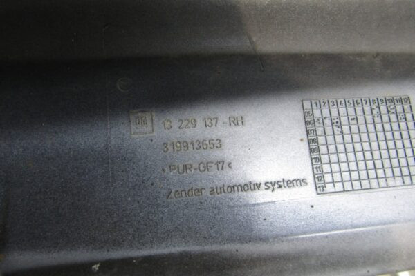 Zijskirt Dorpellijst Rechts Opel Meriva AI OPC 03-10 319913653 13229137 Dorpel P13643