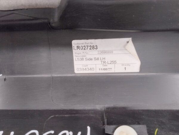Zijskirt Links Dorpellijst Range Rover Evoque BJ32-10155 L538 11-18 Dorpel P16304