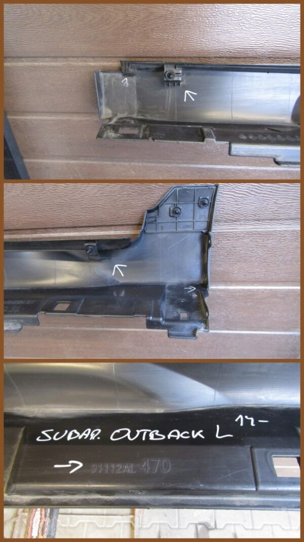 Zijskirt Links Dorpellijst Subaru Outback V 14-Cover 8543201981 Dorpel P2408