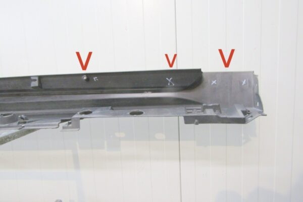 Zijskirt Links Dorpellijst Toyota Corolla XII Stationwagen E21- 7586002220 Dorpel P15903