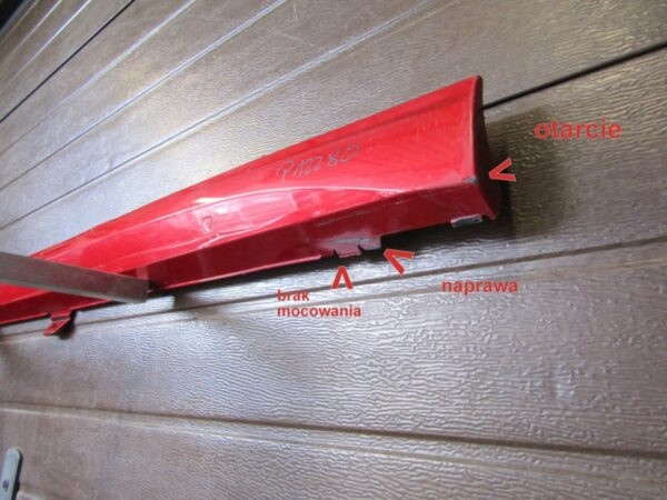 Zijskirt Links Dorpellijst VW E UP 13- 1S0 E-UP GTI 12E853859A Dorpel P12280