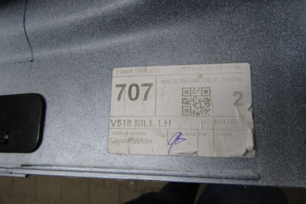 Zijskirt Dorpellijst Links Volvo XC90 II 18-Facelift XC 90 31672370 Dorpel P15099