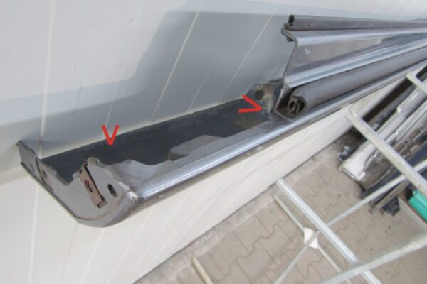 Zijskirt Dorpellijst Links Volvo S60 II V60 10-18 313333004 39811924 Dorpel P13478