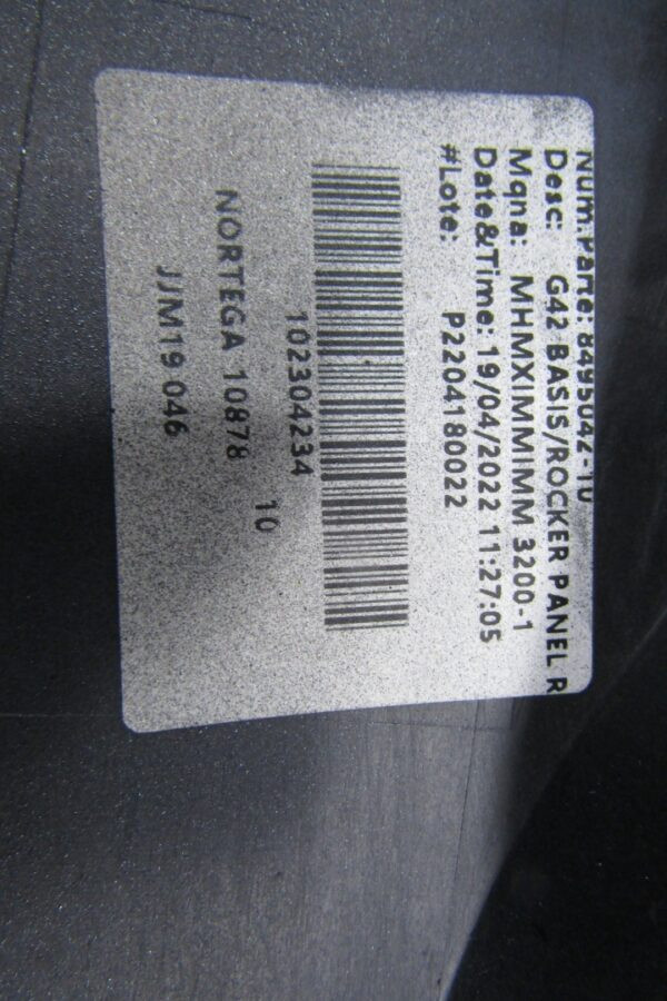 Zijskirt Dorpellijst Rechts BMW 2 G42  COUPE M Pakket MPakket 22- 51178495042 Dorpel P16122