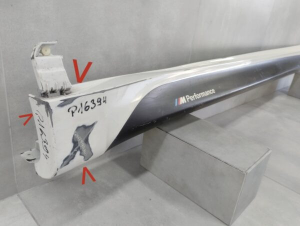 Zijskirt Dorpellijst Rechts BMW X6 F16 Stap 14-19 51778056468 Dorpel P16394