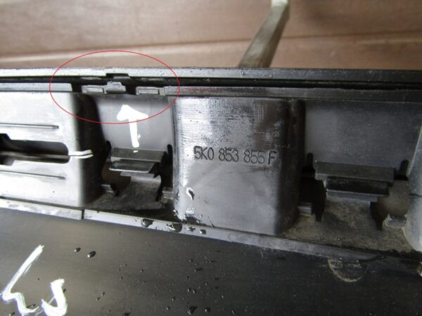 Zijskirt Dorpellijst Links VW Golf 6 VI GTI 5K0 09- 5k0853855f Dorpel P9776