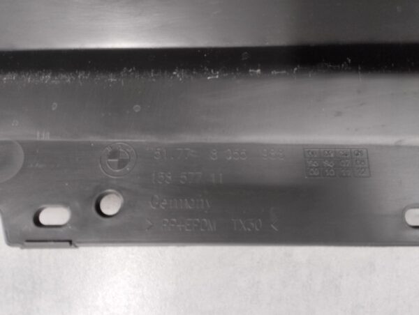Zijskirt Dorpellijst Rechts BMW F80 M3 M-Power afdekking 51778055988 Dorpel P16296