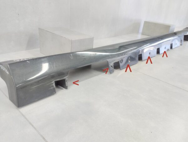 Zijskirt Rechts Dorpellijst FORD MONDEO MK5 Sedan Stationwagen ST TITANIUM ST LINE 14- ds71a10154a Dorpel P16400