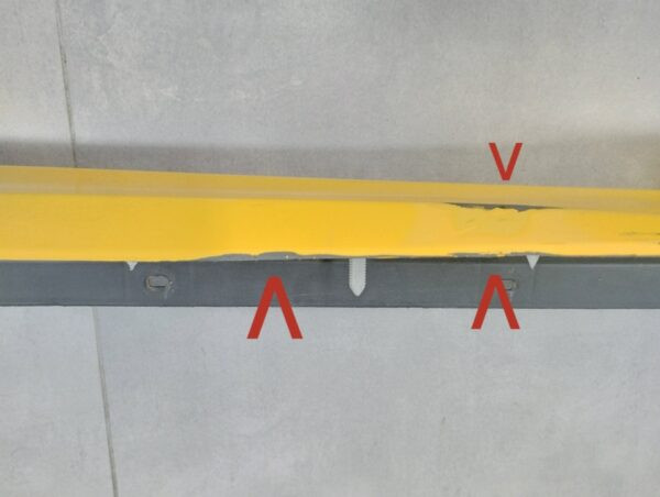 Zijskirt Rechts Dorpellijst Fiat 500 Abarth 07- Afdekking 7356545550 735509256 Dorpel P16373