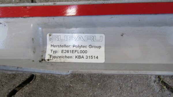 Zijskirt Dorpellijst SUBARU XV II 2 18- E261EFL000 Dorpel CA4349