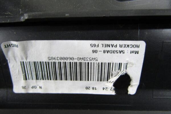 Zijskirt Dorpellijst Rechts Mini Cooper S JCW Trim F65 5dr 24-517724230710fr Dorpel P15581