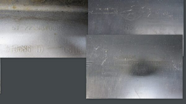 Zijskirt Dorpellijst Rechts Mini Countryman I JCW R60 10-17 51779810632  51779810634 Dorpel P13823