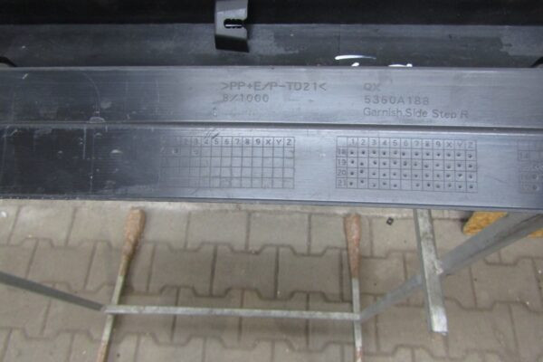 Zijskirt Dorpellijst Rechts Mitsubishi Pajero Shogun SPORT 3 III 16- 5360a188 Dorpel P15741