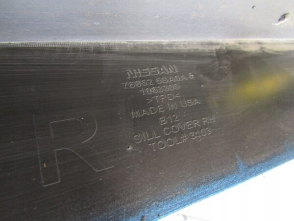 Zijskirt Dorpellijst Rechts Nissan Leaf II ZE1 17- 9761089664 Dorpel P6626