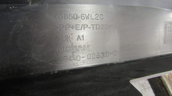 Zijskirt Dorpellijst Rechts Nissan Leaf II ZE1 17- 76850-6wL2c Dorpel P11027