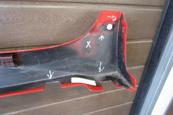 Zijskirt Dorpellijst Rechts Nissan Leaf II ZE1 17-  76852-5SA0A-6 Dorpel P11176