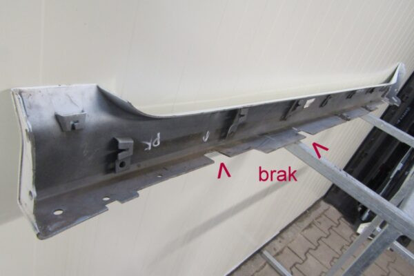 Zijskirt Dorpellijst Rechts Nissan Leaf II ZE1 17- 76850 -6wl2c Dorpel P12860