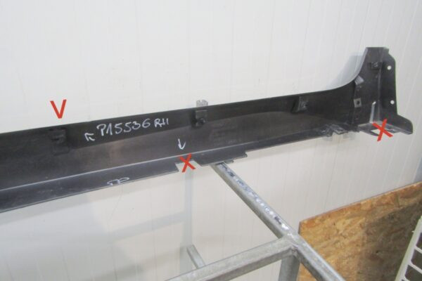 Zijskirt Dorpellijst Rechts Nissan Leaf II ZE1 17- 76852 -5sa0a Dorpel P15536