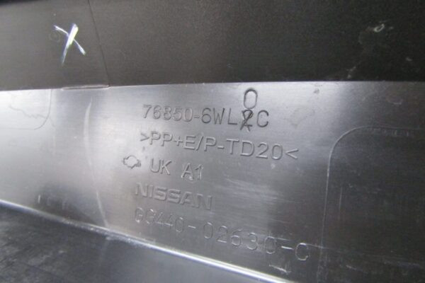 Zijskirt Dorpellijst Rechts Nissan Leaf II ZE1 17- 76852 -5sa0a 76850-6wl2c Dorpel P15968