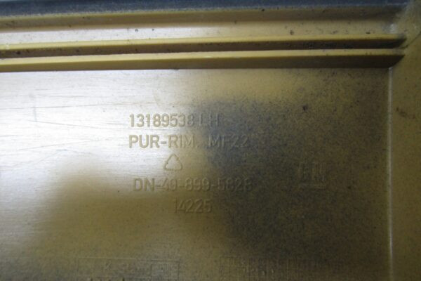 Zijskirt Dorpellijst Links Opel Astra 3 III H OPC 04-14 HB 13189538 Dorpel P15288