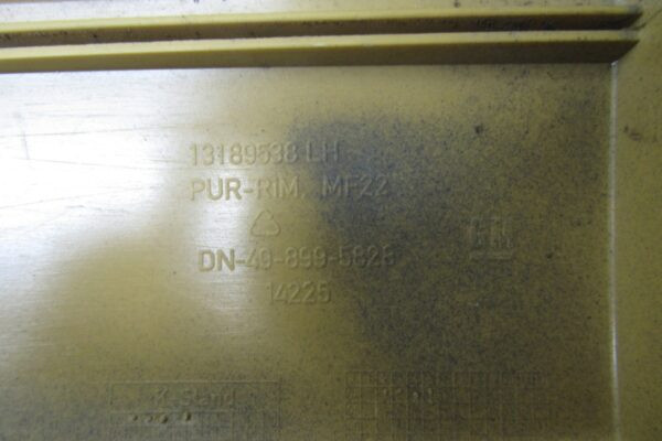 Zijskirt Dorpellijst Links Opel Astra 3 III H OPC 04-14 HB 13189538 Dorpel P15288