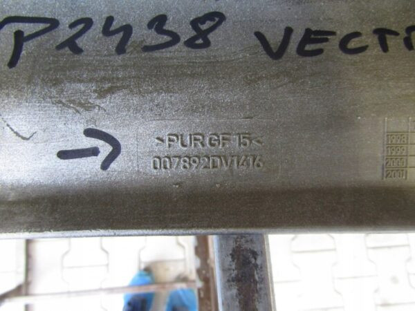 Zijskirt Dorpellijst Rechts Opel Vectra B IRMSCHER 98- 8543109302 Dorpel P2438