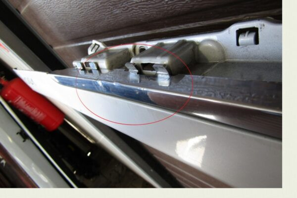 Zijskirt Rechts Dorpellijst Tesla S chroom Facelift 16- 6005875-00-J Dorpel P10121