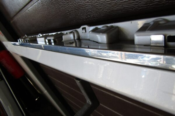Zijskirt Rechts Dorpellijst Tesla S chroom Facelift 16- 6005875-00-J Dorpel P10121