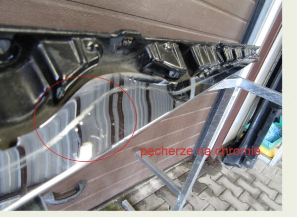 Zijskirt Rechts Dorpellijst Tesla S chroom Facelift 16- 6005875-00-J Dorpel P12181