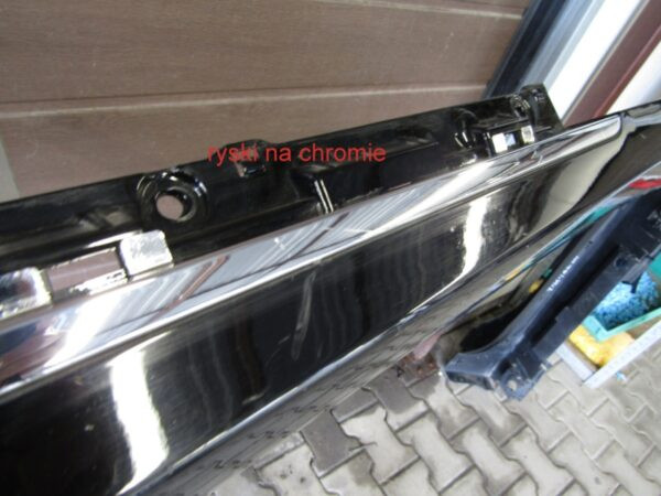 Zijskirt Rechts Dorpellijst Tesla S chroom Facelift 16- 6005875-00-J Dorpel P12181