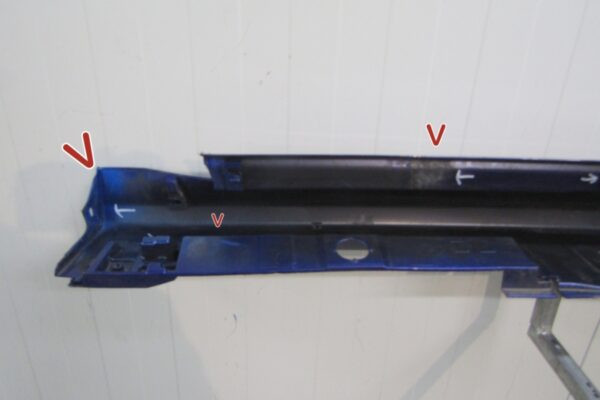 Zijskirt Dorpellijst Rechts Toyota Yaris 4 IV 20- Mazda 2 22- Hybrid 75850-k0080 75851-0d100 Dorpel P15233A