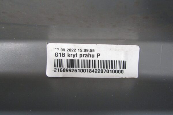 Zijskirt Dorpellijst Rechts Toyota Yaris 4 IV 20- XP210 758510d100 Dorpel P13747