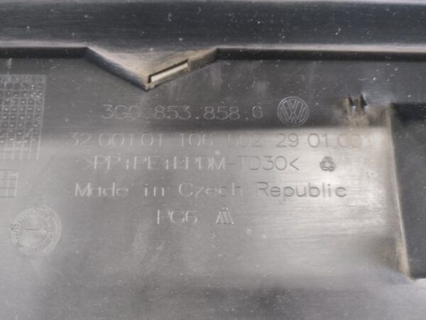 Zijskirt Rechts Dorpellijst VW Passat B8 3G0 R-Line RLine 14- Stationwagen Sedan 3G0853858E Dorpel  P16388