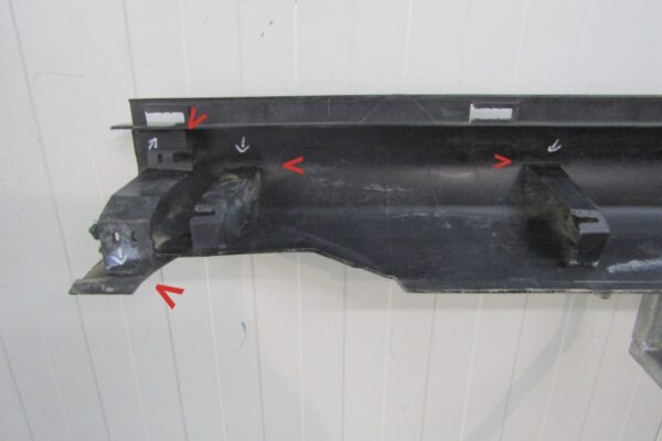 Zijskirt Dorpellijst Rechts Volvo XC60 XC-60 Facelift 13-17 Y313 39830428 Dorpel P14459