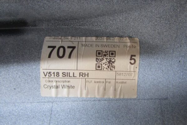 Zijskirt Dorpellijst Rechts Volvo XC90 II 18-Facelift XC 90 31672371 Dorpel P14436