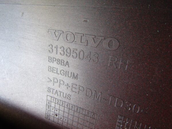 Zijskirt Dorpellijst Rechts Volvo V40 V-40 12-19 31395043 Dorpel P11243