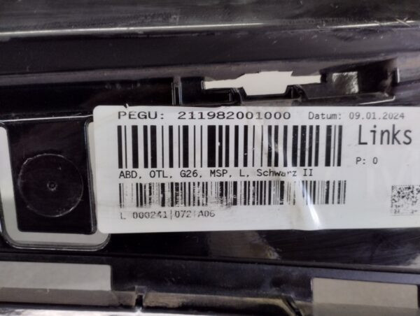 Zijskirt Montage Links Dorpellijst BMW i4 G26 M Pakket MPakket 20- 51778078579 Dorpel P16187