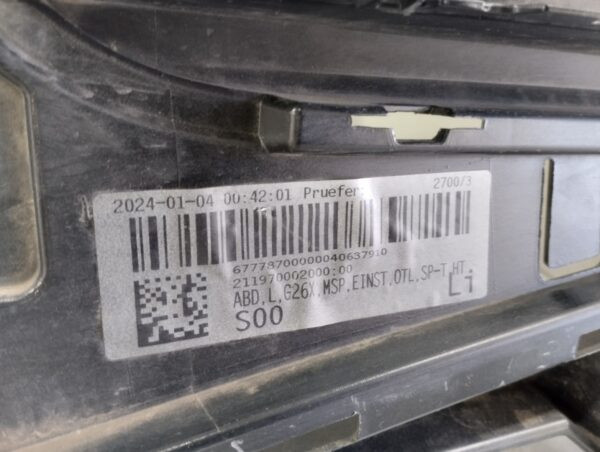 Zijskirt Montage Links Dorpellijst BMW i4 G26 M Pakket MPakket 20- 51778078579 Dorpel P16187