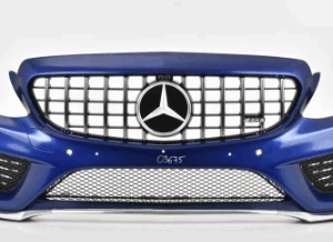 Bumper MERCEDES C-KLASSE C KLASSE W205 205 AMG LINE 2014- Voorbumper 03675