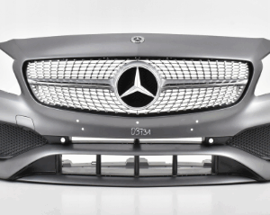 Bumper MERCEDES A-KLASSE A KLASSE W176 176 FACELIFT AMG LINE 2016- Voorbumper 03731