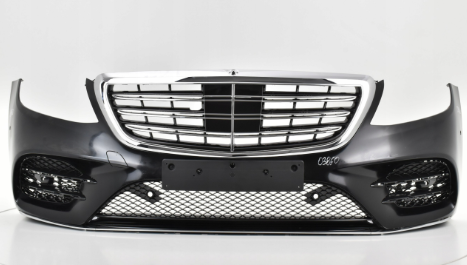 Bumper MERCEDES S-KLASSE S KLASSE W222 222 AFTER FACELIFT 2018- AMG LINE Voorbumper 03860