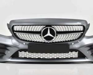 Bumper MERCEDES C-KLASSE C KLASSE W205 205 AMG LINE 2019 Voorbumper 03825