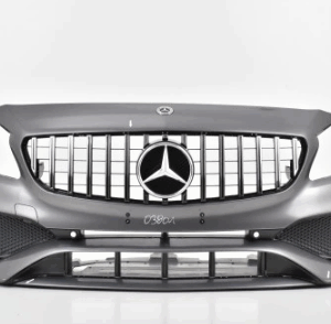 Bumper MERCEDES A-KLASSE A KLASSE W176 176 FACELIFT AMG LINE 2016- Voorbumper 03801