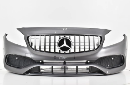Bumper MERCEDES A-KLASSE A KLASSE W176 176 FACELIFT AMG LINE 2016- Voorbumper 03801