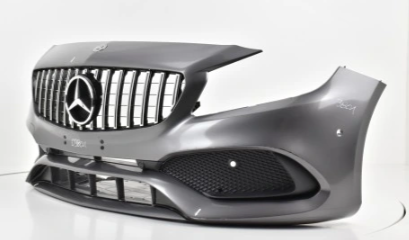 Bumper MERCEDES A-KLASSE A KLASSE W176 176 FACELIFT AMG LINE 2016- Voorbumper 03801