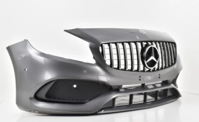 Bumper MERCEDES A-KLASSE A KLASSE W176 176 FACELIFT AMG LINE 2016- Voorbumper 03801