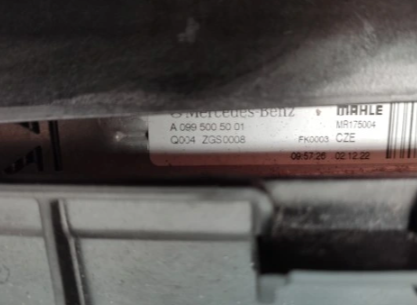 KOELERPAKKET RADIATOR SET MERCEDES EQS EQE V294 V295 V296 V297 A0995047100